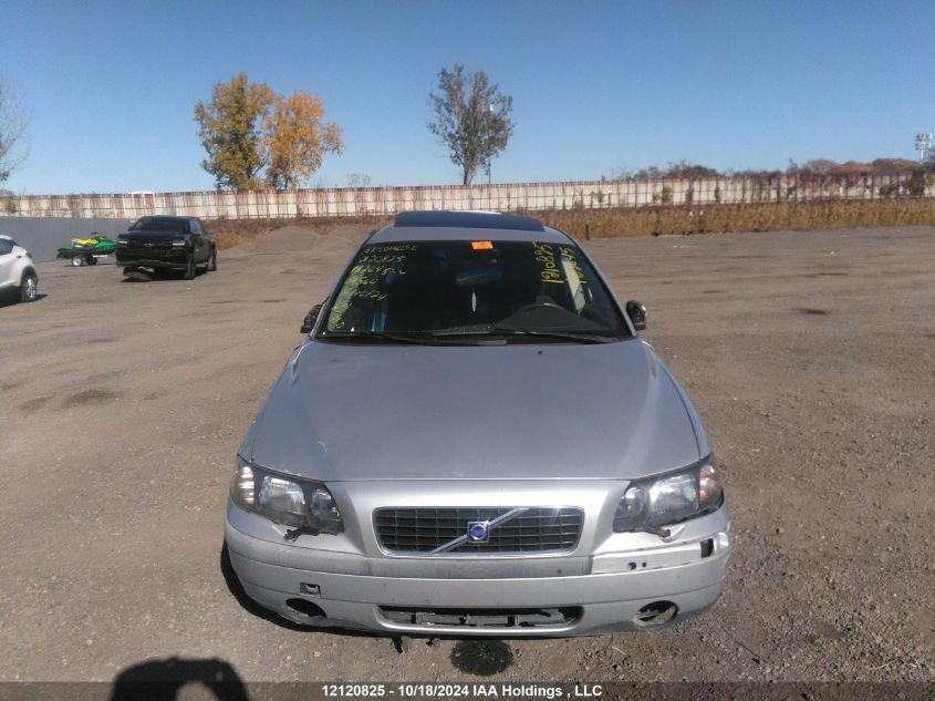 2002 Volvo S60 2.4T VIN: YV1RS58D022182645 Lot: 12120825