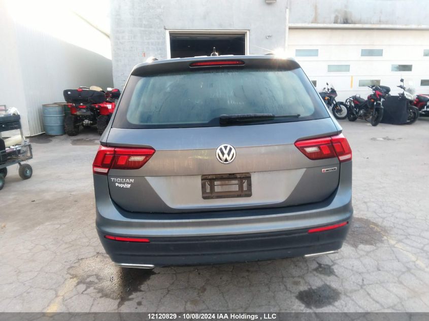 2021 Volkswagen Tiguan S VIN: 3VV0B7AX2MM105884 Lot: 12120829