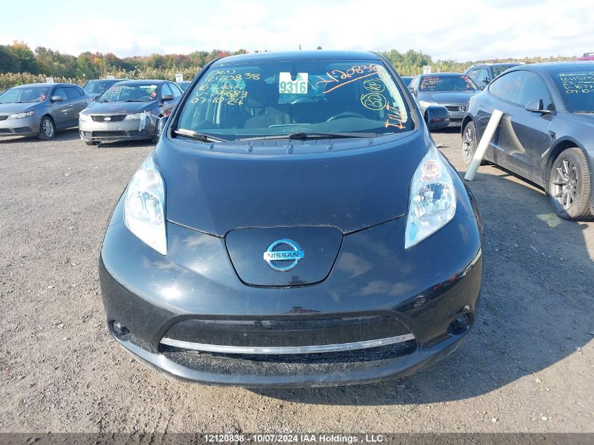 2016 Nissan Leaf Sv/Sl VIN: 1N4BZ0CP3GC314683 Lot: 12120838