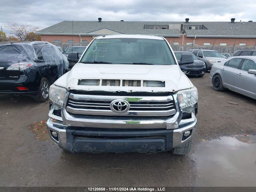 2016 Toyota Tundra Sr 5.7L V8 VIN: 5TFUY5F16GX489934 Lot: 12120858