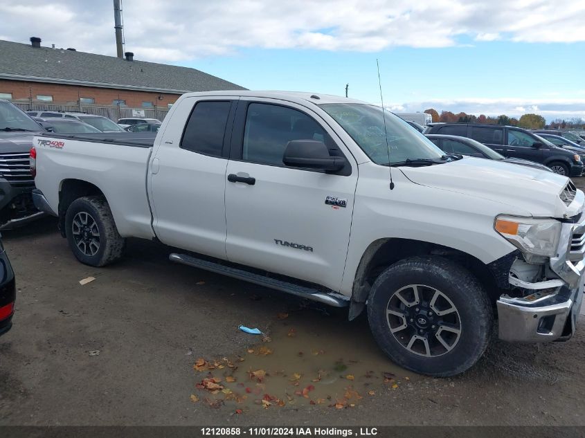 2016 Toyota Tundra Sr 5.7L V8 VIN: 5TFUY5F16GX489934 Lot: 12120858