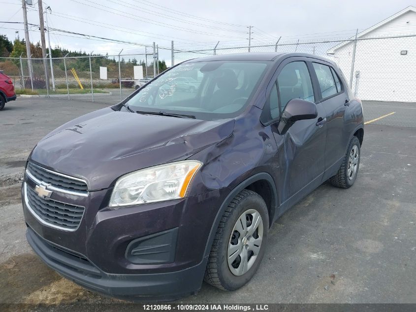 3GNCJKSB4FL187914 2015 Chevrolet Trax