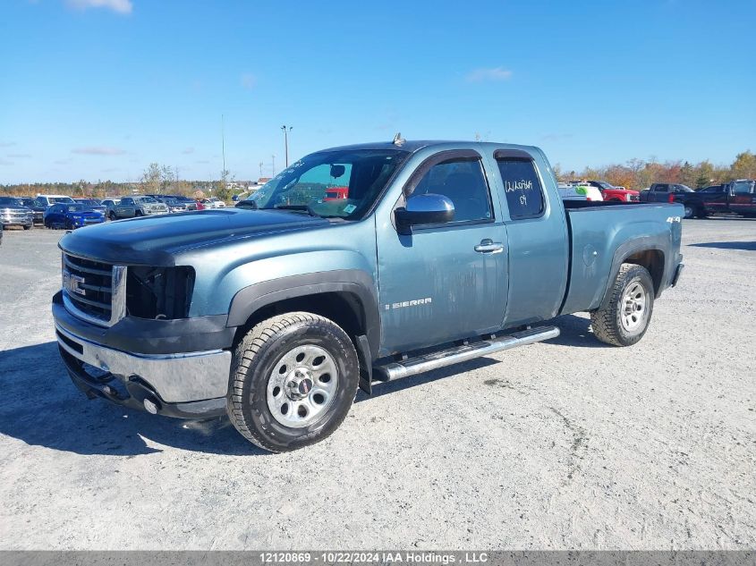 2009 GMC Sierra 1500 VIN: 1GTEK19C29Z242302 Lot: 12120869