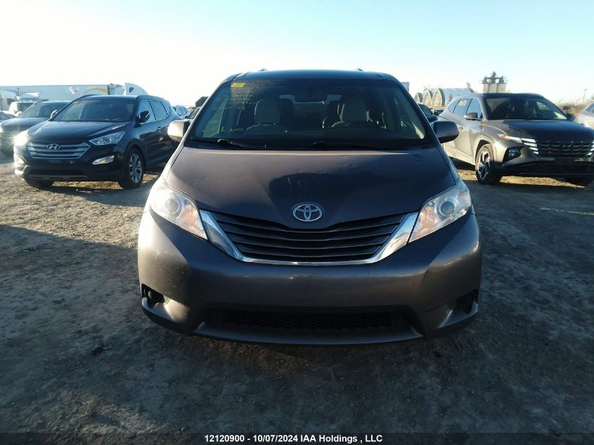 2016 Toyota Sienna Le VIN: 5TDKK3DC7GS696842 Lot: 12120900