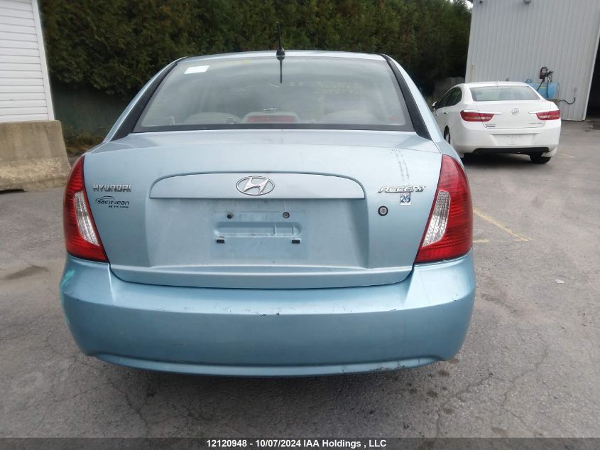 2009 Hyundai Accent VIN: KMHCN45C29U329020 Lot: 12120948