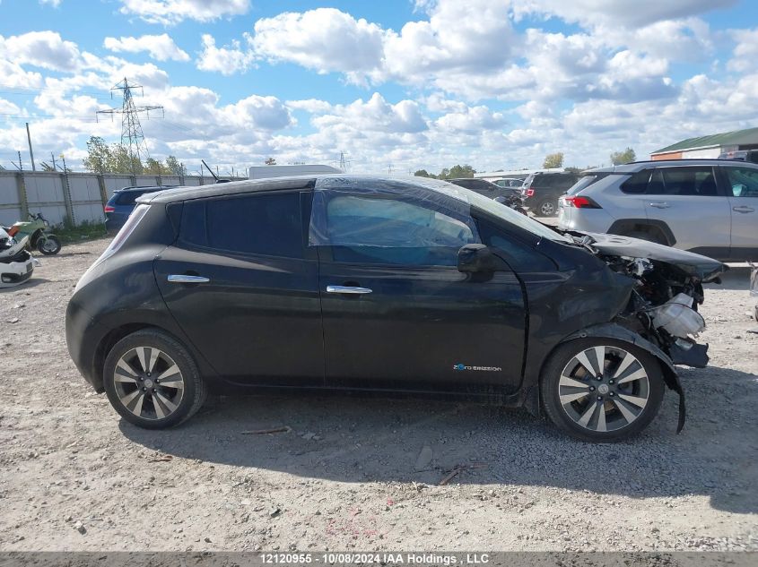 2015 Nissan Leaf VIN: 1N4AZ0CP3FC303354 Lot: 12120955