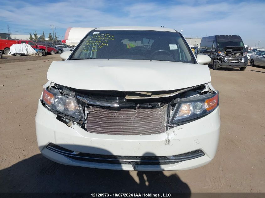 2014 Honda Odyssey Ex VIN: 5FNRL5H41EB502219 Lot: 12120973