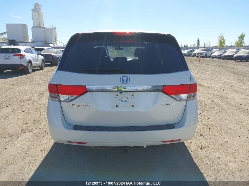 2014 Honda Odyssey Ex VIN: 5FNRL5H41EB502219 Lot: 12120973