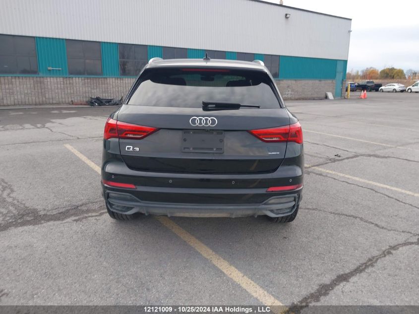 2024 Audi Q3 VIN: WA1FECF3XR1031594 Lot: 12121009