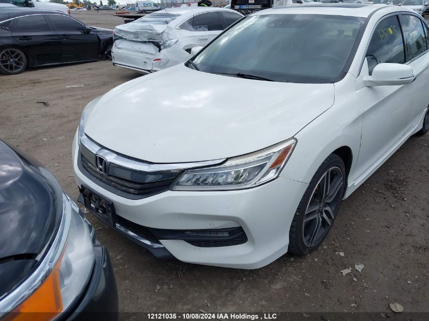 2017 Honda Accord Hybrid VIN: JHMCR6F72HC800429 Lot: 12121035