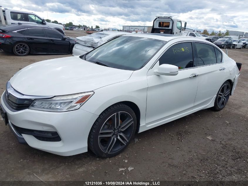 2017 Honda Accord Hybrid VIN: JHMCR6F72HC800429 Lot: 12121035