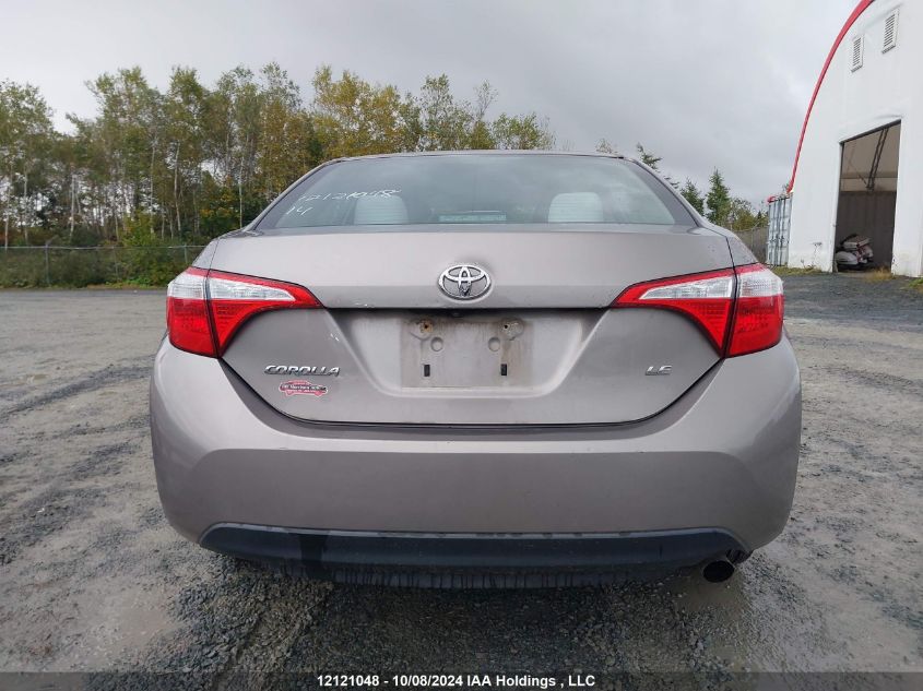 2014 Toyota Corolla L/Le/Le Pls/Prm/S/S Pls VIN: 2T1BURHEXEC073620 Lot: 12121048