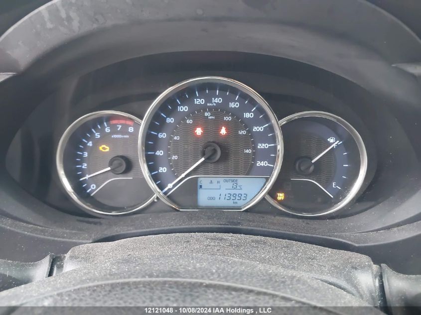 2014 Toyota Corolla L/Le/Le Pls/Prm/S/S Pls VIN: 2T1BURHEXEC073620 Lot: 12121048