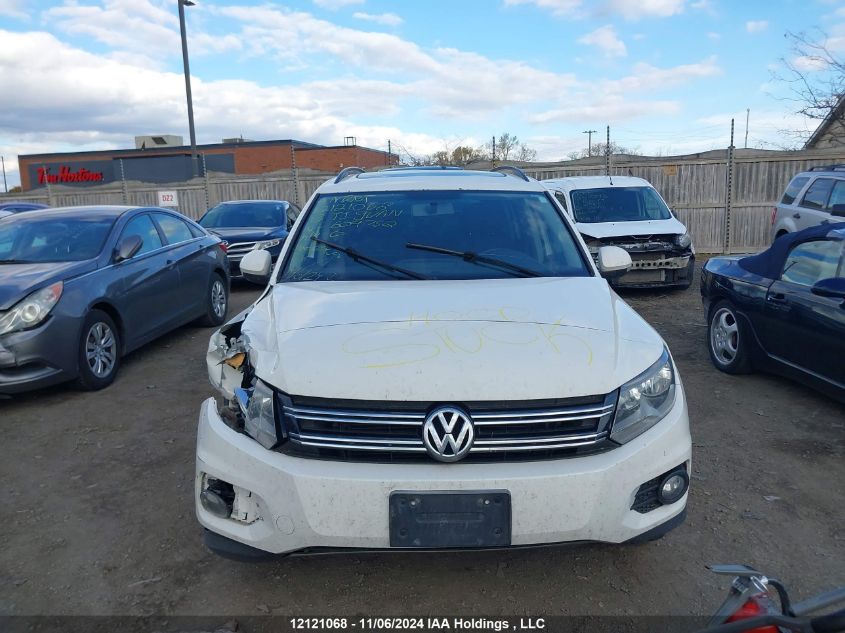 2013 Volkswagen Tiguan VIN: WVGJV3AX9DW609752 Lot: 12121068