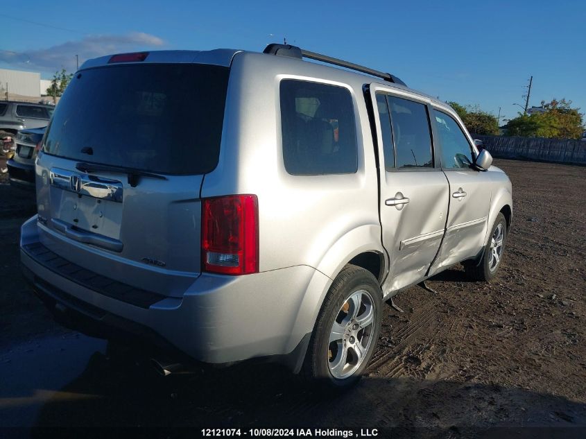 2015 Honda Pilot VIN: 5FNYF4H61FB502379 Lot: 12121074