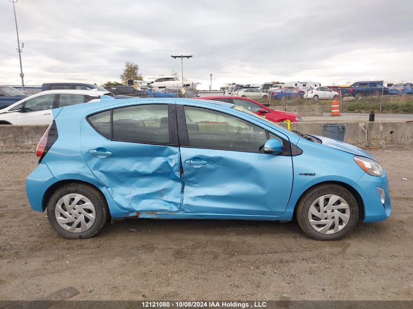 2016 Toyota Prius C VIN: JTDKDTB37G1125426 Lot: 12121080