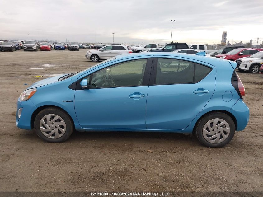 2016 Toyota Prius C VIN: JTDKDTB37G1125426 Lot: 12121080