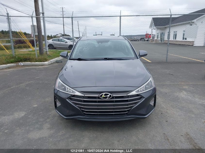 2019 Hyundai Elantra Preferred VIN: KMHD84LF0KU875393 Lot: 12121081