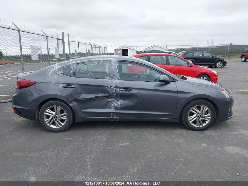 2019 Hyundai Elantra Preferred VIN: KMHD84LF0KU875393 Lot: 12121081