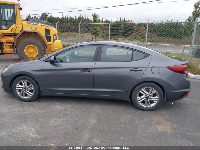 2019 Hyundai Elantra Preferred VIN: KMHD84LF0KU875393 Lot: 12121081