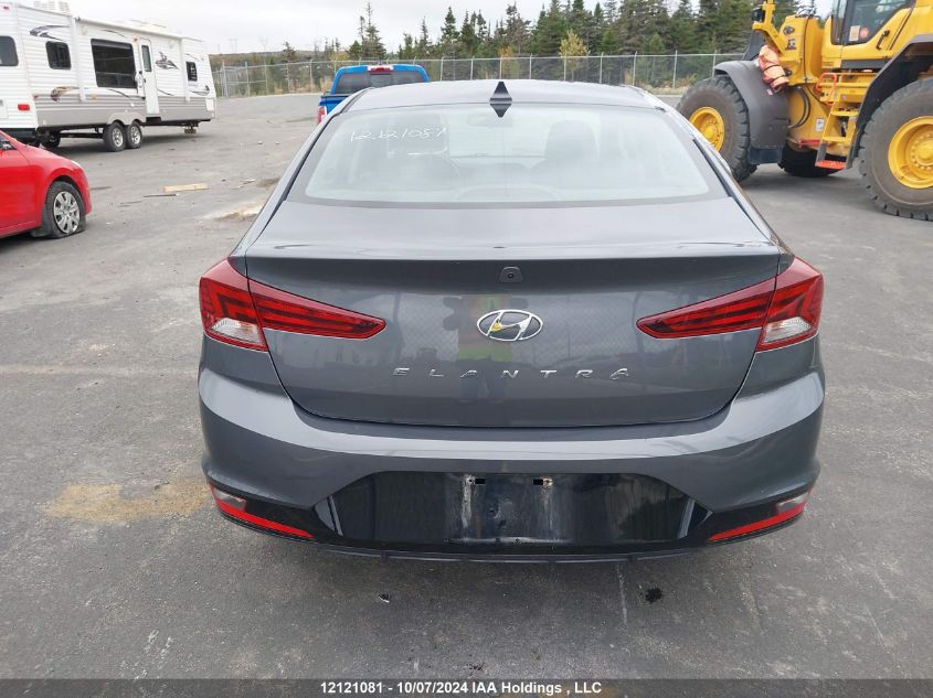 2019 Hyundai Elantra Preferred VIN: KMHD84LF0KU875393 Lot: 12121081