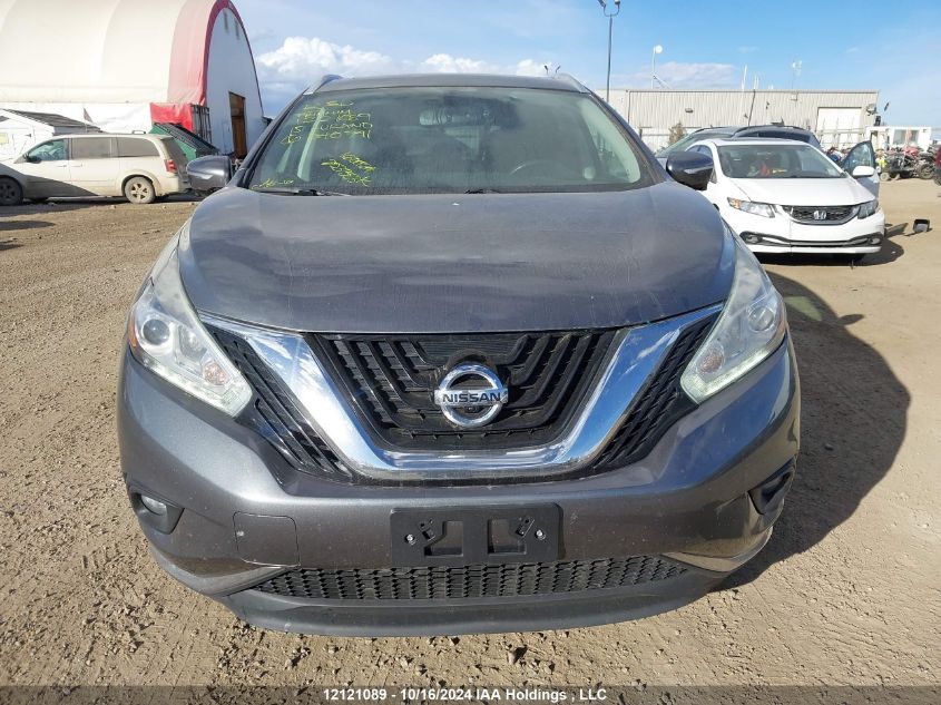 2015 Nissan Murano VIN: 5N1AZ2MH6FN246791 Lot: 12121089