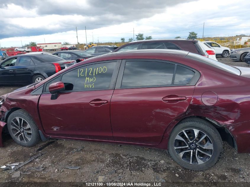 2HGFB2F5XFH015050 2015 Honda Civic Sedan