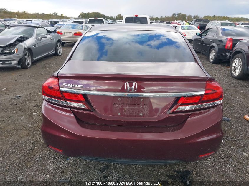 2HGFB2F5XFH015050 2015 Honda Civic Sedan