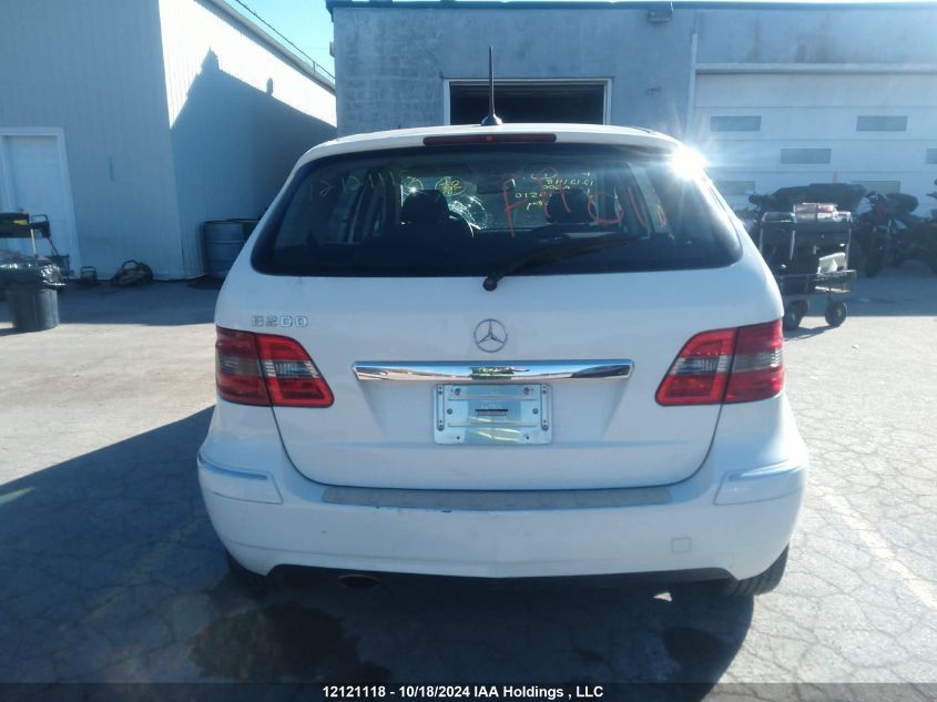 2010 Mercedes-Benz B-Class VIN: WDDFH3DB8AJ592510 Lot: 12121118