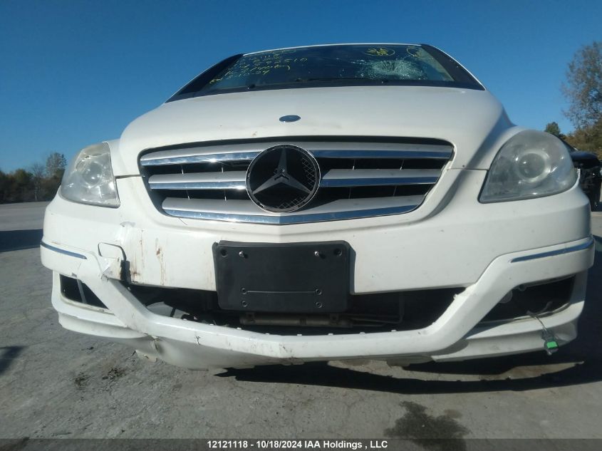 2010 Mercedes-Benz B-Class VIN: WDDFH3DB8AJ592510 Lot: 12121118