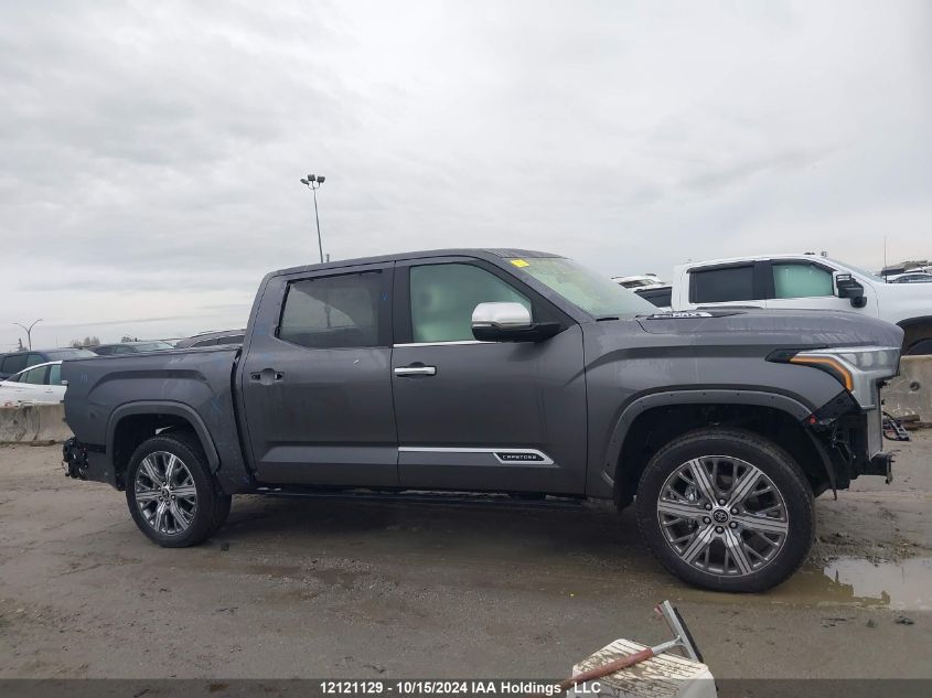 2024 Toyota Tundra Hybrid Capstone VIN: 5TFVC5DB2RX044723 Lot: 12121129