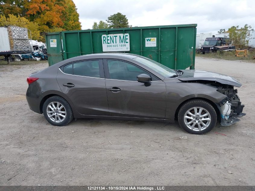 2016 Mazda Mazda3 VIN: 3MZBM1V70GM241425 Lot: 12121134