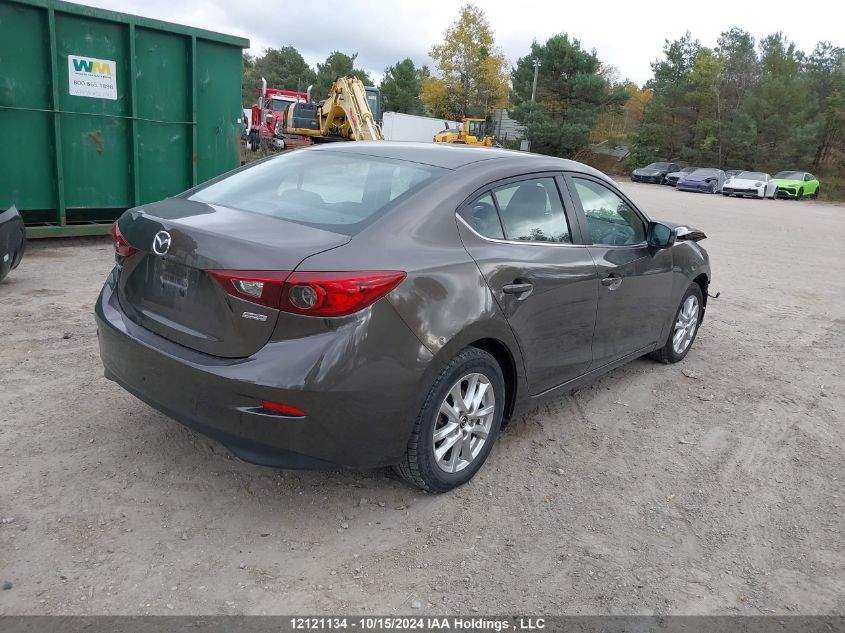 2016 Mazda Mazda3 VIN: 3MZBM1V70GM241425 Lot: 12121134