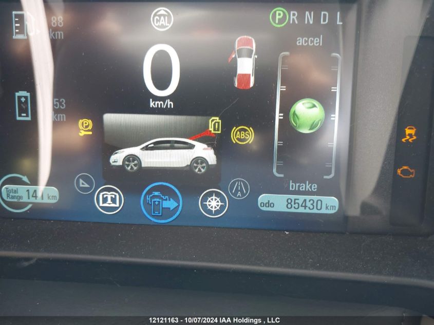 2014 Chevrolet Volt VIN: 1G1RC6E47EU156770 Lot: 12121163