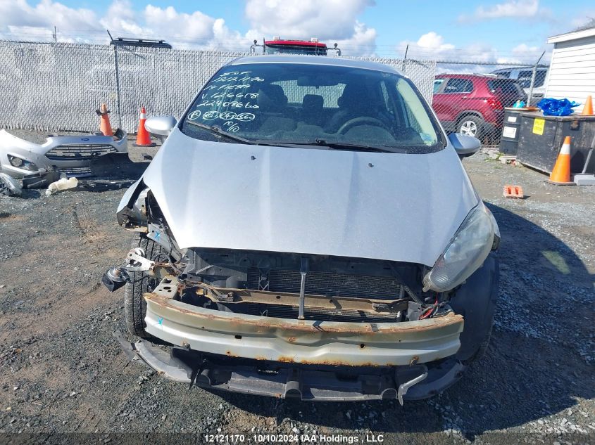 2014 Ford Fiesta Se VIN: 3FADP4EJ2EM126618 Lot: 12121170