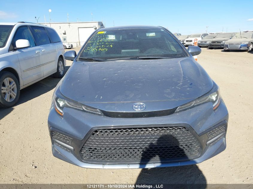 2021 Toyota Corolla Se VIN: 5YFB4MBE5MP094322 Lot: 12121171