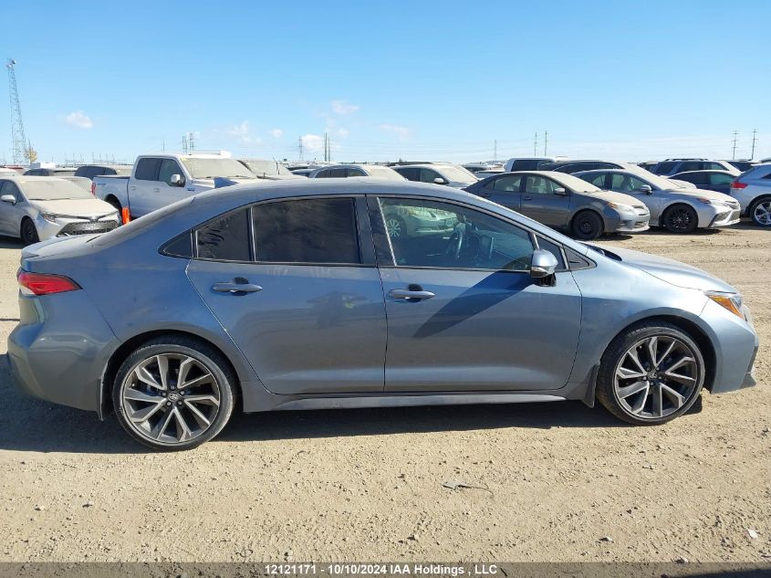 2021 Toyota Corolla Se VIN: 5YFB4MBE5MP094322 Lot: 12121171