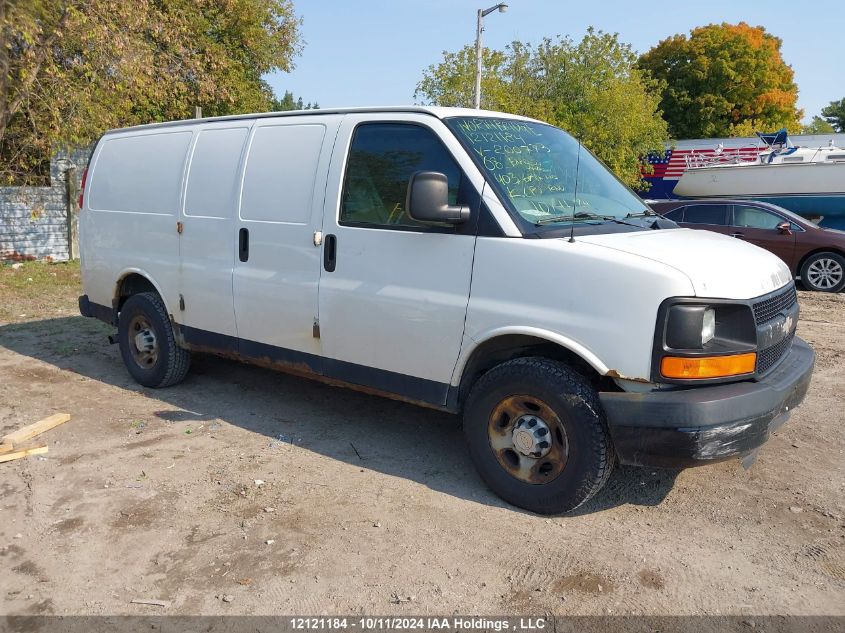 2008 Chevrolet Express Cargo VIN: 1GCGG25C381200773 Lot: 12121184