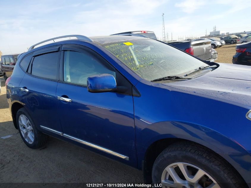 2011 Nissan Rogue Sv VIN: JN8AS5MV1BW252149 Lot: 12121217