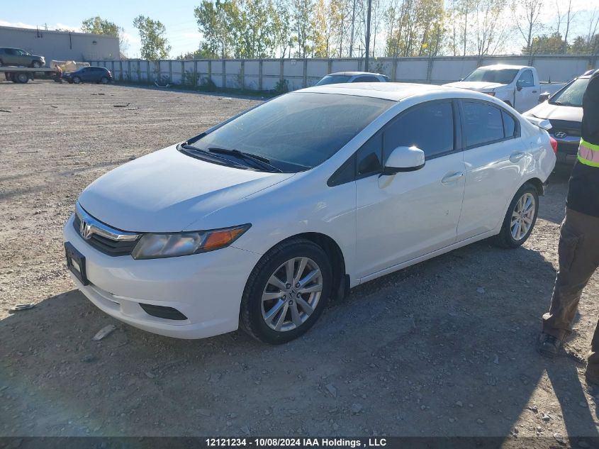 2012 Honda Civic Sdn VIN: 2HGFB2F57CH113397 Lot: 12121234