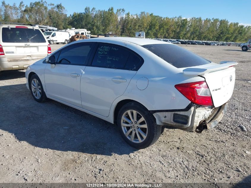 2012 Honda Civic Sdn VIN: 2HGFB2F57CH113397 Lot: 12121234