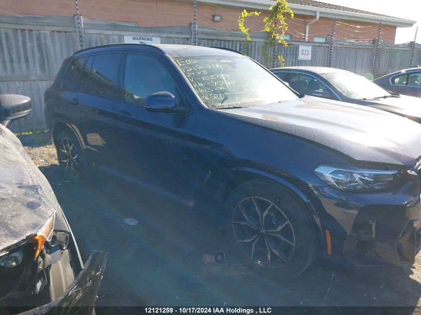 2024 BMW X3 VIN: 5UX53DP06R9V03789 Lot: 12121259