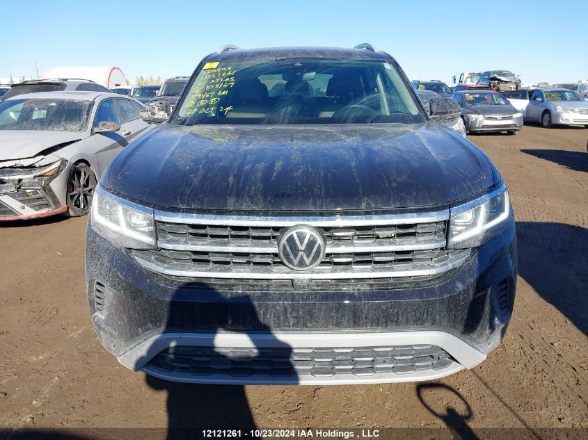 2021 Volkswagen Atlas Sel Premium VIN: 1V2TR2CA4MC515167 Lot: 12121261