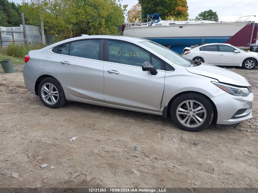 2017 Chevrolet Cruze Lt VIN: 3G1BE5SM7HS534178 Lot: 12121263