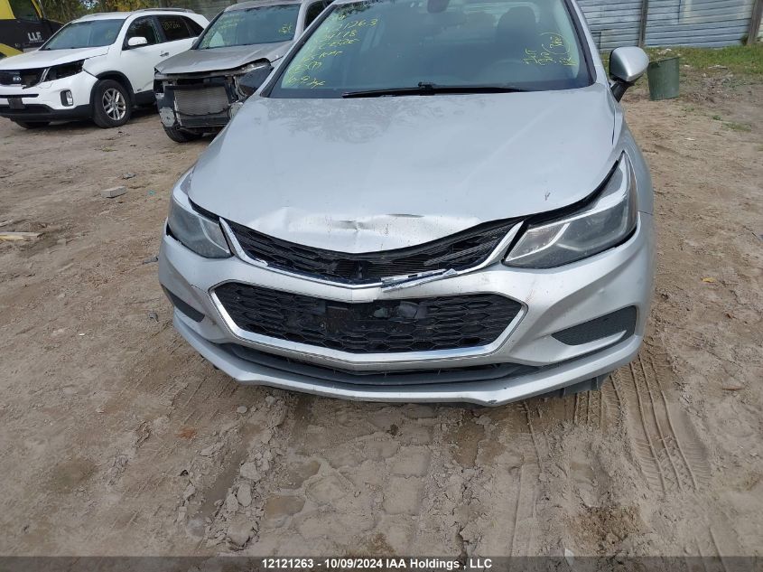 2017 Chevrolet Cruze Lt VIN: 3G1BE5SM7HS534178 Lot: 12121263