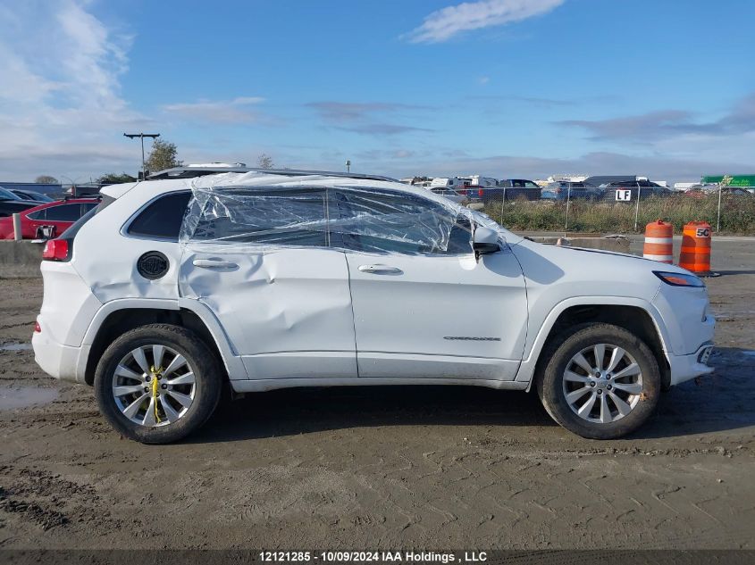 2017 Jeep Cherokee Overland VIN: 1C4PJMJS0HW584637 Lot: 12121285