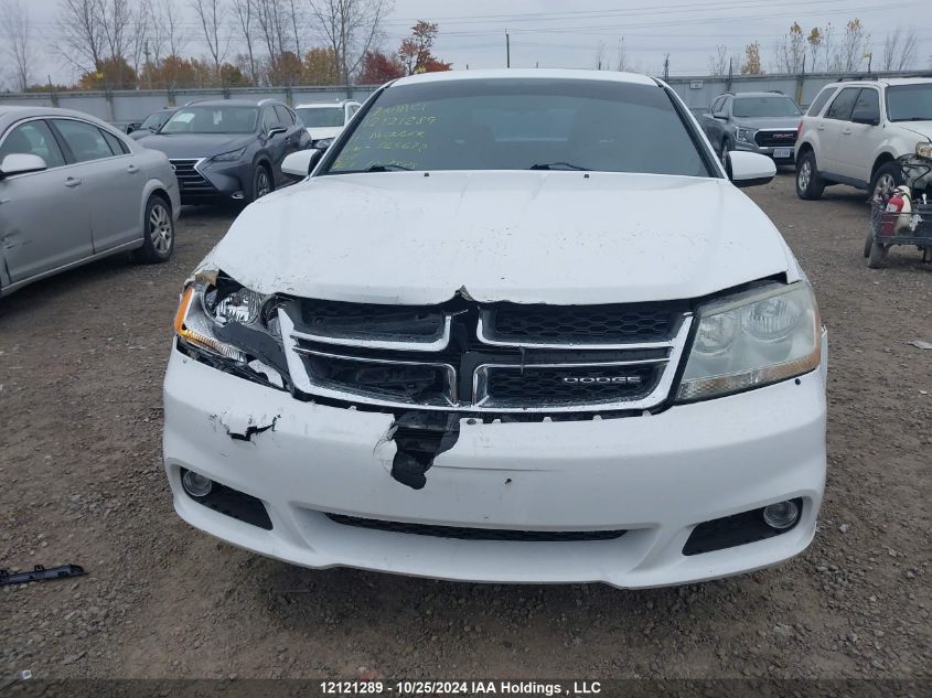 2011 Dodge Avenger VIN: 1B3BD1FB7BN565672 Lot: 12121289