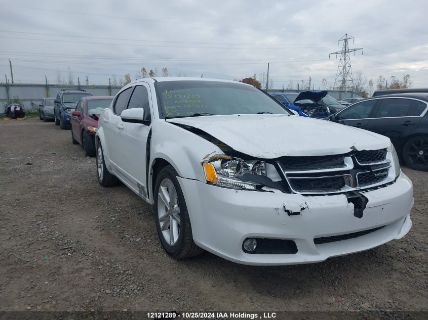 2011 Dodge Avenger VIN: 1B3BD1FB7BN565672 Lot: 12121289