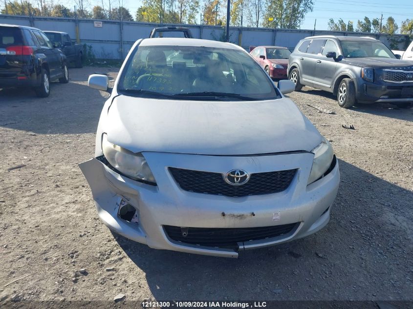 2009 Toyota Corolla Ce VIN: 2T1BU40E39C117395 Lot: 12121300