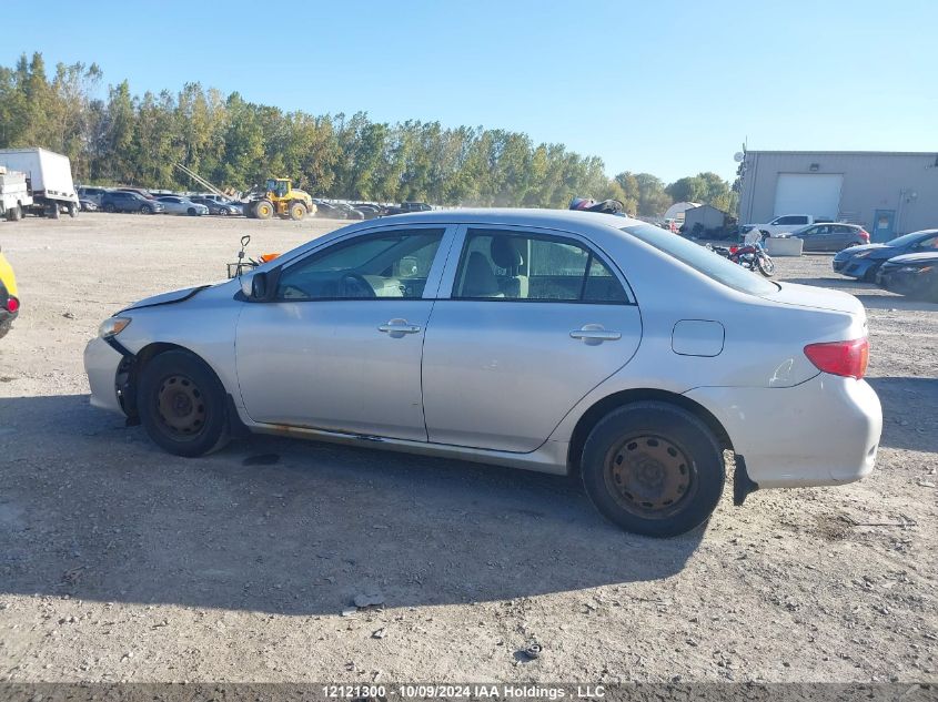 2009 Toyota Corolla Ce VIN: 2T1BU40E39C117395 Lot: 12121300